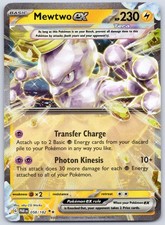 Mewtwo ex 058/182 (NM) - SV04: Paradox Rift - Pokemon TCG