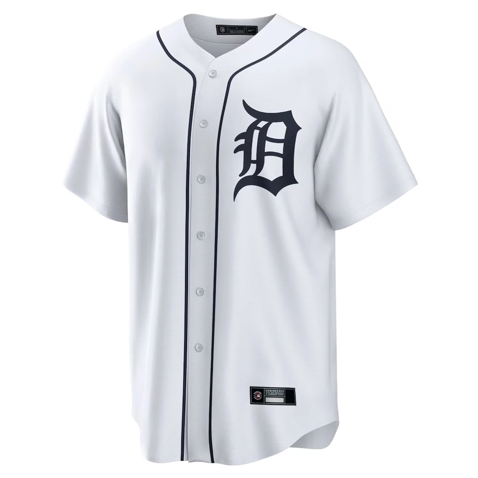 Men's/Youth Tigers White Replica Player Jersey