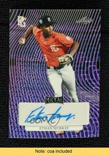 2023 Leaf Perfect Game National Showcase Metal 1/1 Ethan Murray Auto 1pe6