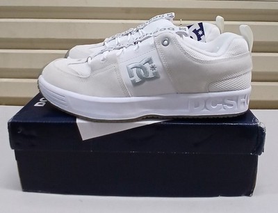 DC x grey white silver Lynx OG skateboard shoes mens boys womens  size 14 usa