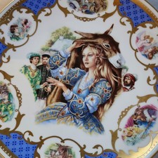 Franklin Mint Donkey Skin Fairytale 1983 Fables Edition Jegou Art Plate France