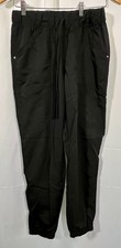 SCRUBSTAR Women S Black Jogger Scrub Pants Polyester Rayon Spandex WM00B056 Smal