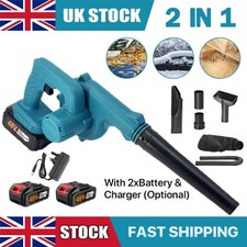 48V Cordless Leaf Blower 2-in-1 Leaf Blower & Vacuum with 2 Battery & Charger 🔥