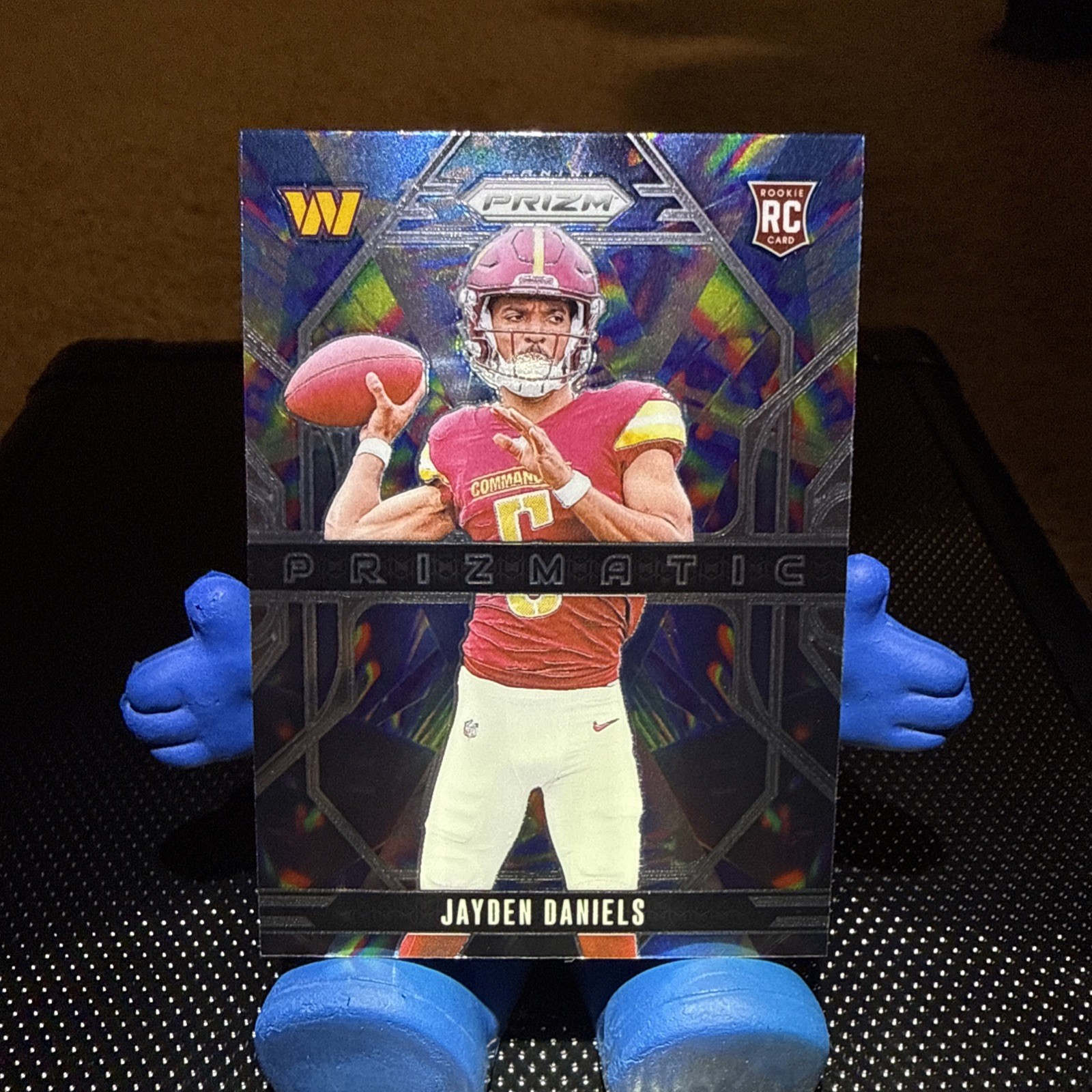 2024 Prizm Football Jayden Daniels Prizmatic Washington Commanders (RC)