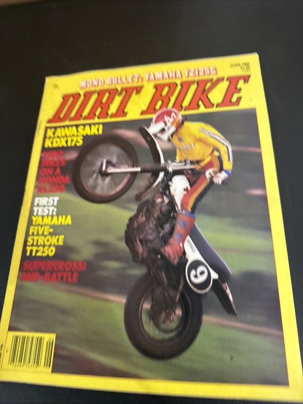 Rare June  1980 Dirt Bike Magazine HTF Yamaha YZ125G , KDX 175 , TT 250 , XL 25