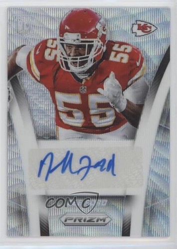 Dee Ford [Light Blue Wave Prizm] #AR-DE 2014 Panini Prizm Autograph Rookies card