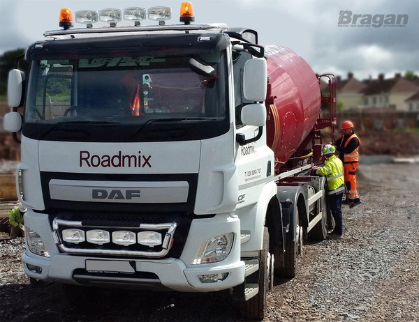 DAF CF 2014+ DachträGer Mit Leds Spots Amber Blinkleuchten Front Top Bragan™-image