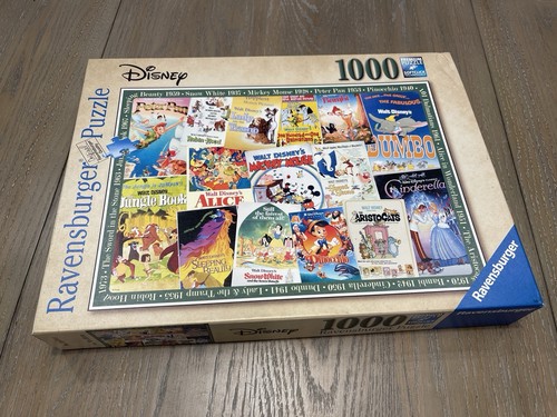 Ravensburger Disney Vintage Movie Posters 1000 Piece Jigsaw Puzzle ...