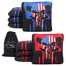 Professional Tournament Cornhole Bags Set of 8 Regulation 6  x6  , 15  16 oz  D...