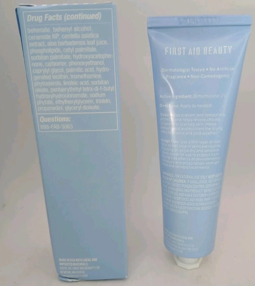 Bálsamo barrera de rescate First Aid Beauty ULTRA REPAIR 2,3 OZ Exp 2027 Foto 2 de 3