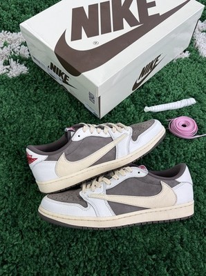 Jordan 1 Retro Low OG SP Travis Scott Reverse Mocha Men's Size 10 DM7866-162