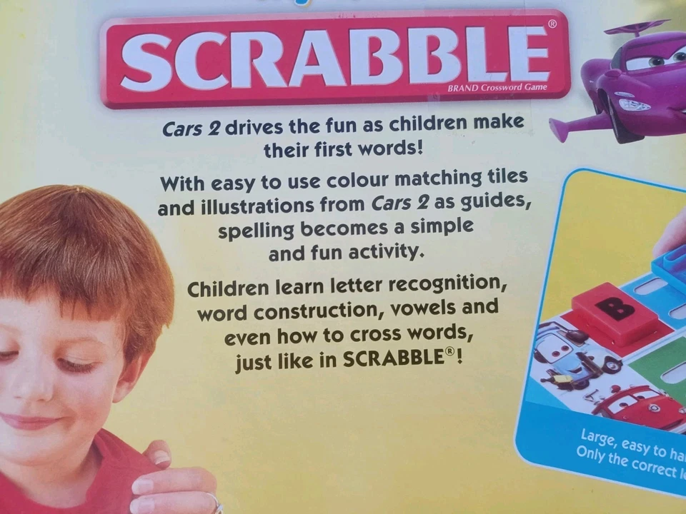 My First Scrabble - Disney Pixar Cars 2 in good condition  - Image 3 of 4