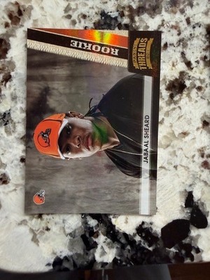 2011 PANINI THREADS ROOKIE GOLD CENTURY CARD /100 BROWNS JABAAL SHEAD #191