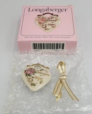 1999 Longaberger Basket Horizon of Hope Basket Tie-on - #36625 - NIB