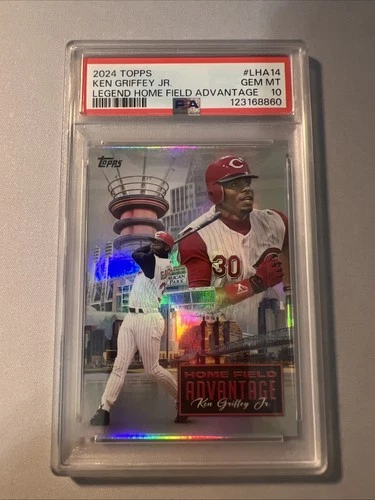 2024 Topps- Legendary Home Field Advantage Ken Griffey Jr #LHA-14 PSA 10