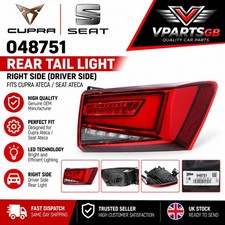048751 Tail Light Assembly Right Red LED Rear Fits Cupra Ateca Seat Ateca Valeo