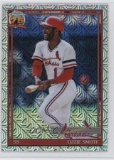2026 Series 1 1991 Topps Chrome Silver Pack Mojo Ozzie Smith #91C-32 HOF 1n9c
