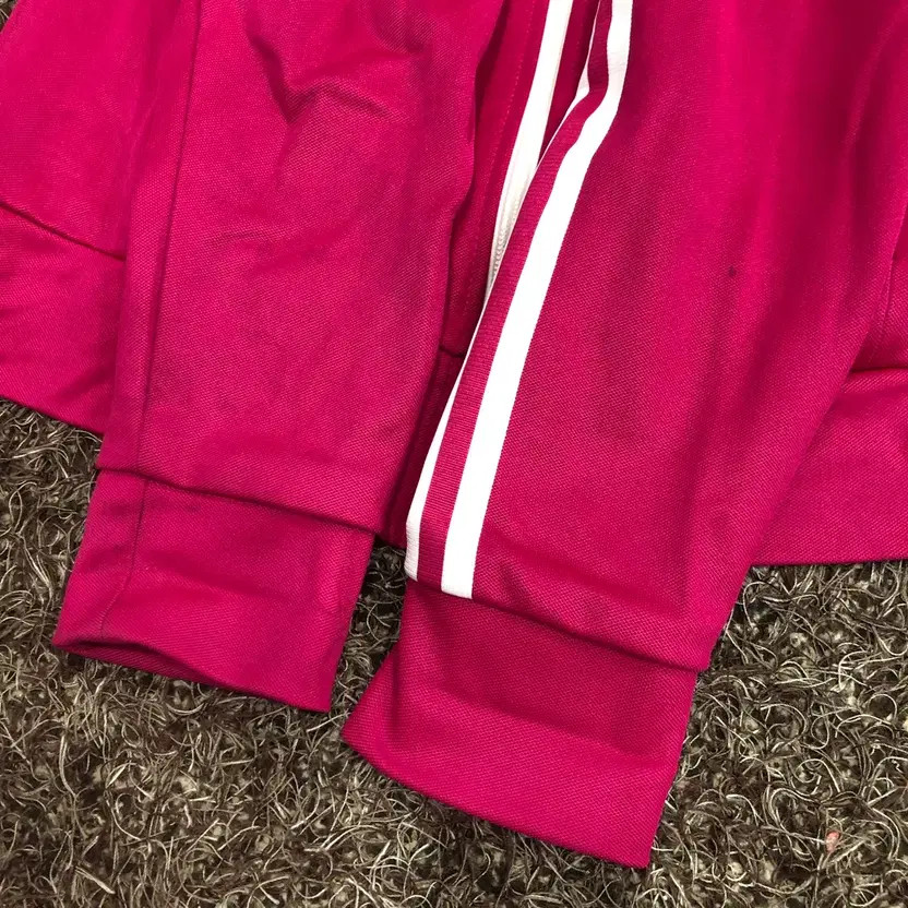 Adidas Pink Firebird Track Top M Lightly Used thumbnail 8