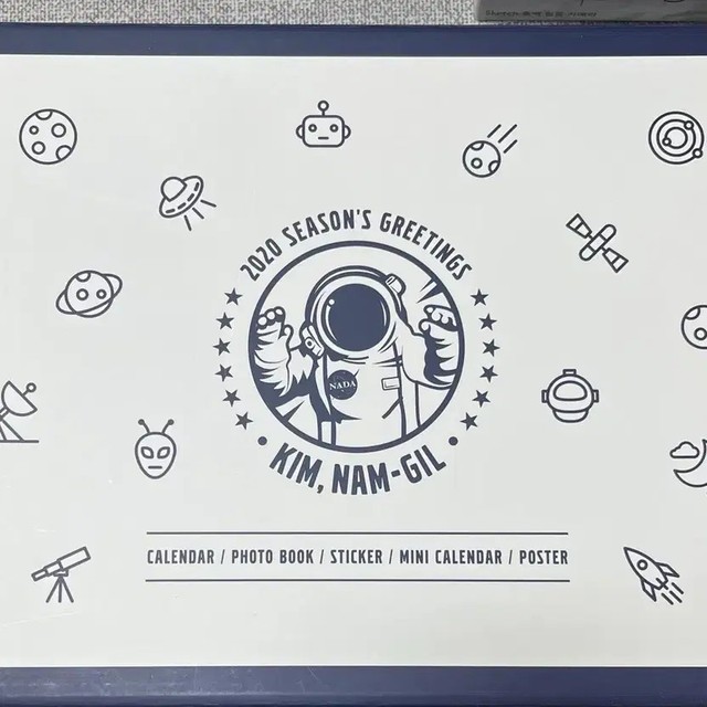 Kim Namgil 2021 Season Greeting Photocard & 2020 Season Greeting