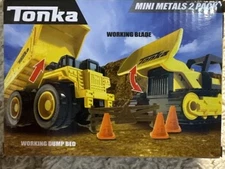 Tonka Mini Metals 2 Pack Mini Classics Brand New