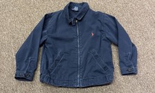 POLO RALPH LAUREN Jacket Kids Size 4T Full Zip Navy Blue