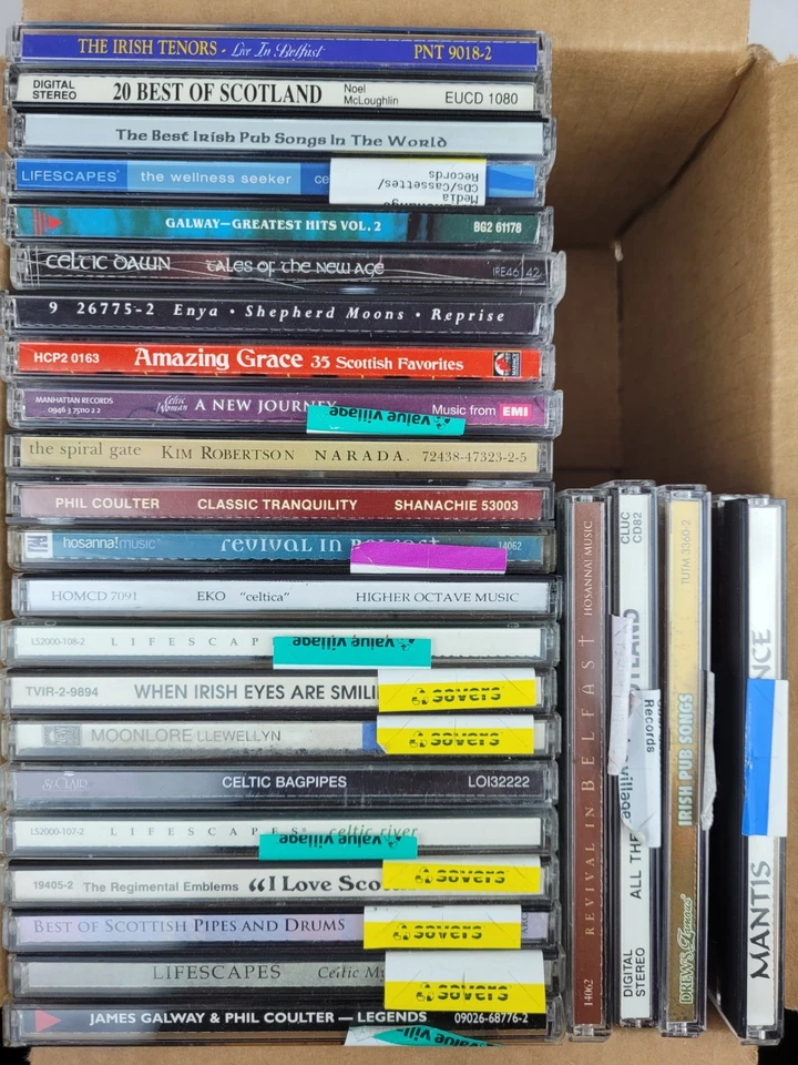Lot Of 20+ Random Irish Celtic CDs Folk Enya Tenors Chieftains Corrs *FREE SHIP* - Image 4 of 4