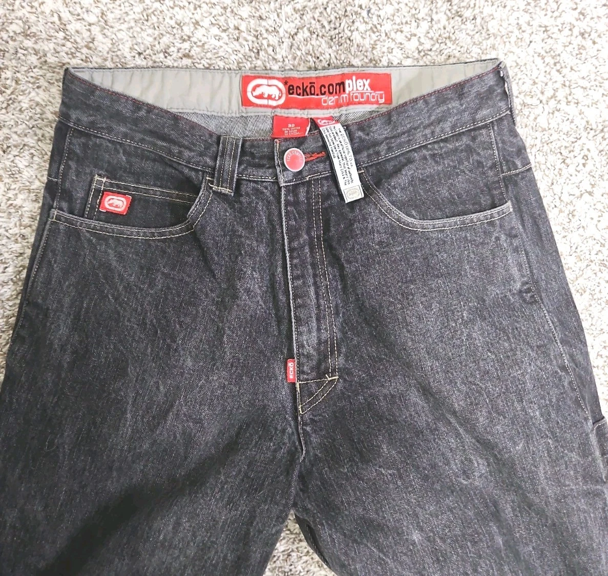 Black Ecko Unltd. Denim Jeans for Men for sale | eBay