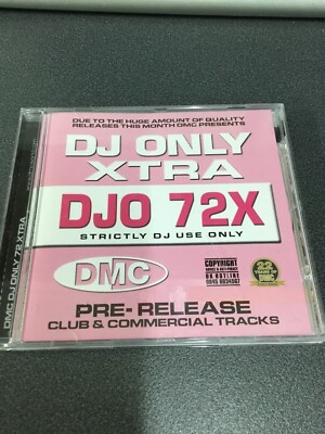 DMC DJ ONLY XTRA CD --- DJO 72X