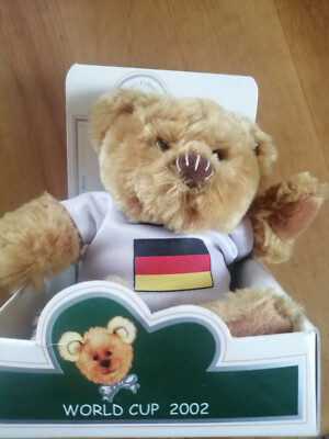 World Cup 2002 Collectible Bear NEU OVP Bear Studio New York Sammler Geschenk