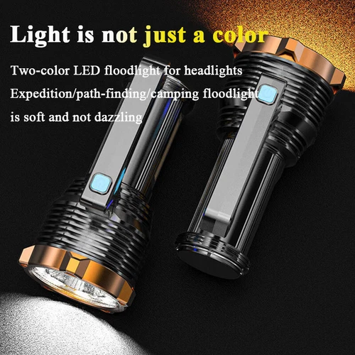 Super Bright 22000000LM LED Flashlight High Powered Torch USB Rechargeable Lamp - Picture 16 of 24