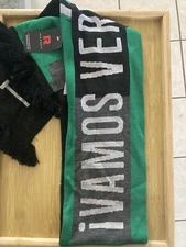 Ruffneck Austin FC 62" Scarf Green/Black MLS Soccer Futbol Reversible