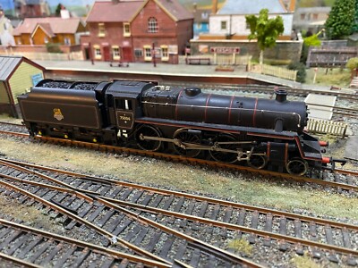 Bachmann OO Gauge '75006' Class 4MT 4-6-0 BR Black Livery, Early Creat - Unboxed