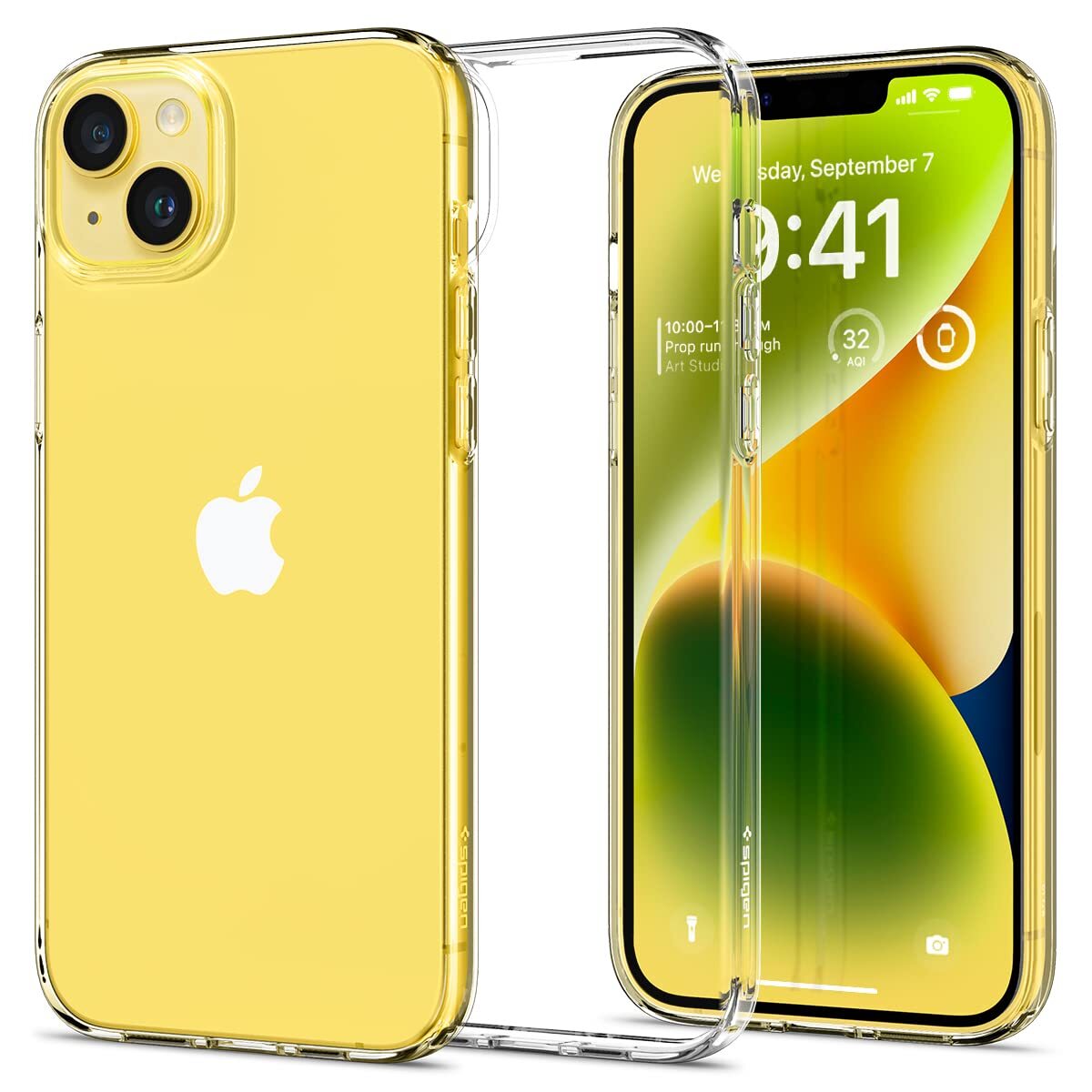 Spigen Cover Liquid Crystal Compatibile con iPhone 14 - Trasparente