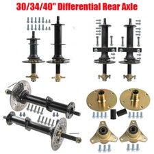 30/34/40" Differential Rear Axle Kits Wheel Hub For Go Kart Golf Carts ATV Buggy