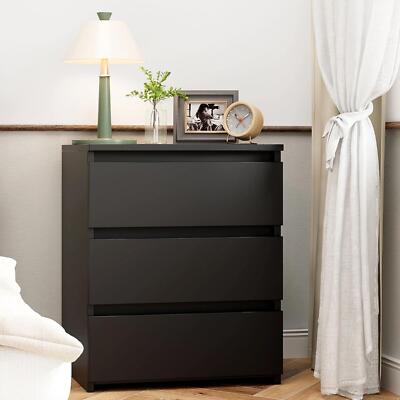 ikea 3 drawer black dresser Nightstand Small Sofa Table Wooden Storage Cabinet Secondary color:White We just had to festivalcollection Hemnes drawers and modern edge
