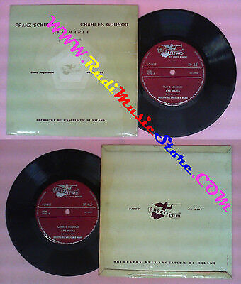 LP 45 7'ORCHESTRA DELL'ANGELICO DI MILANO Schubert Gounod AVE MARIA no cd mc vhs