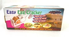 Easy Egg Cracker  (Easily separate egg from shell) Kitchen Gadget