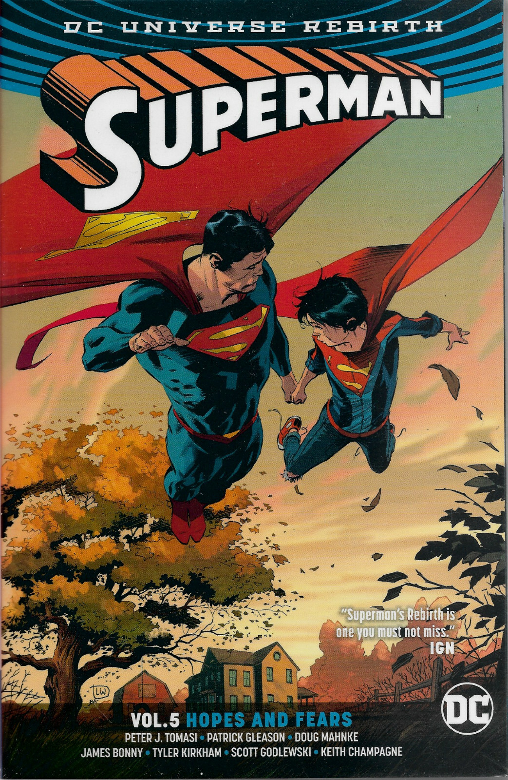 Superman Volume 5 HOPES AND FEARS Graphic Novel (S)