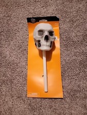 Hyde  Eek Boutique Halloween Skull Light Up Wand, New 