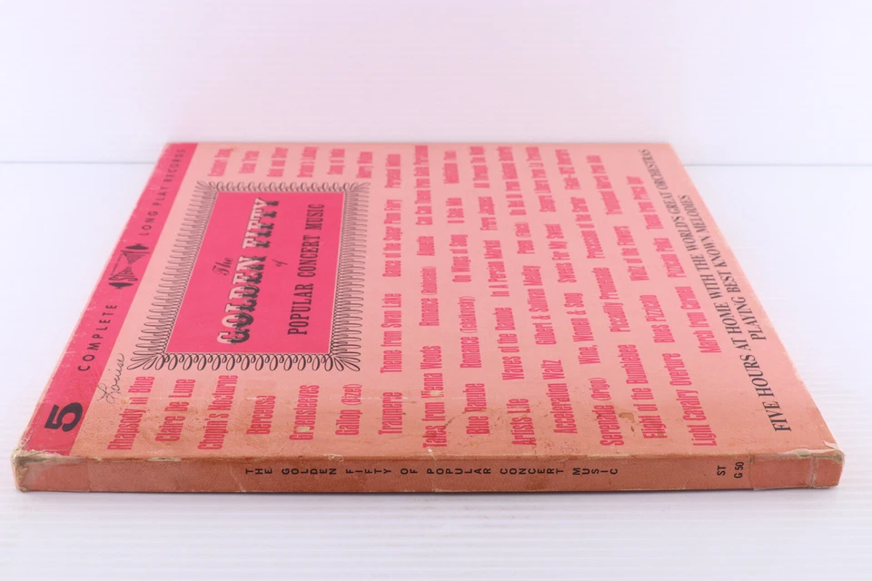 The Golden Fifty Of Popular Concert Music - Stereo Fidelity 5xLP SF-G-50 Box Set - Image 3 of 4