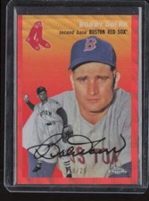 2023 Topps Chrome Platinum #473 Bobby Doerr Orange Wave Refractor /25