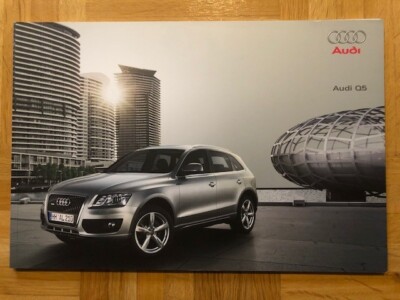 Prospekt Audi Q5 8R 2008 2009 VAG Broschüre Brochure Katalog Catalog