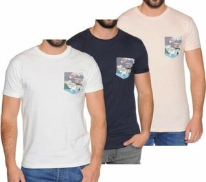 camiseta con bolsillo hombre