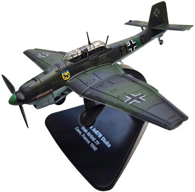 Oxford Diecast Junkers Ju-87 B Stuka Caen 1940 Maßstab 1:72 Modellflugzeug (AC004)