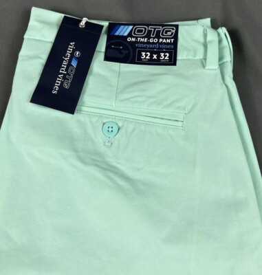 Vineyard Vines Golf Pants Performance On The Go 32 x 32 Crystal