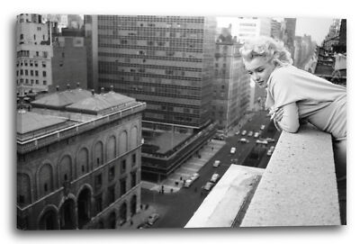 Wandbild Marilyn Monroe Kult-Foto New York Manhattan retro vintage