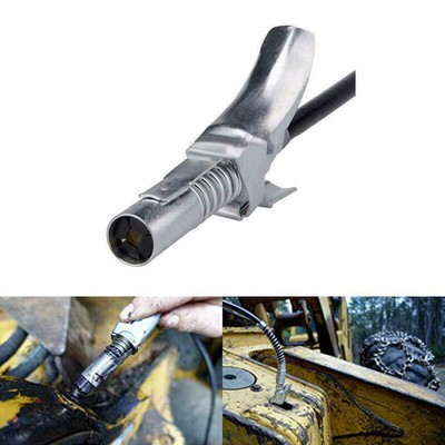 1 8 New Quick Release Grease Gun Coupler Ez Pz Lube 10kpsi 690 Bar Lock Greaser Ebay