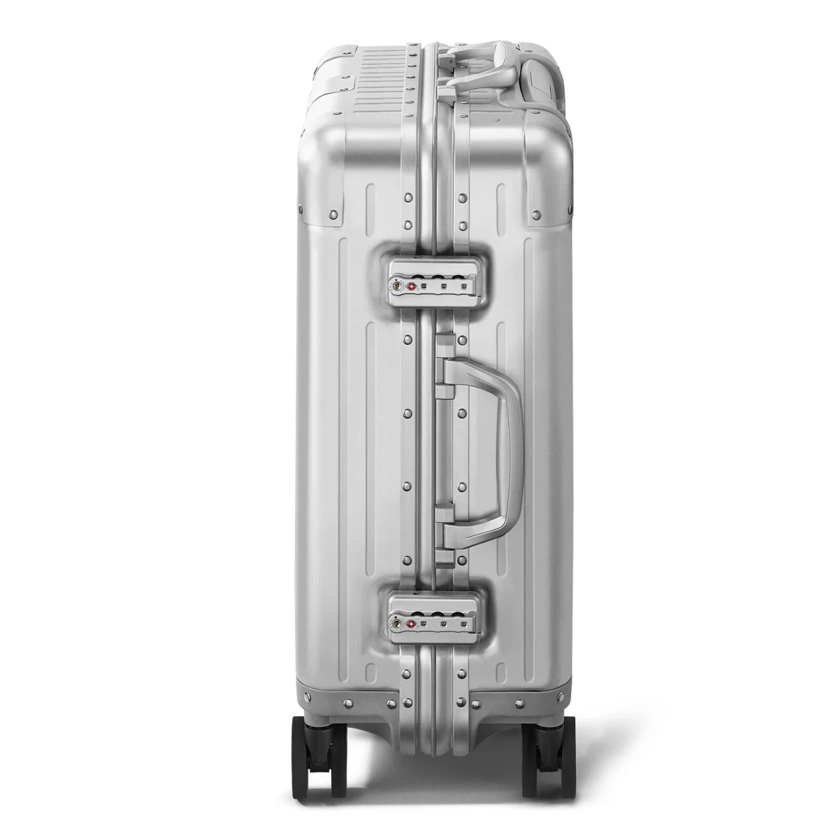 ZEBAR STUDIOS ORIGINAL Cabin SILVER Trolley Koffer Alu 55x40x23