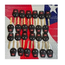 24 Pcs NISSAN  OEM  REMOTE HEAD KEY  CUBE - JUKE- ROGUE- VERSA W/out TRANSPONDER