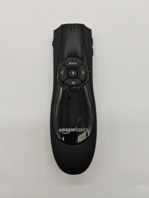 AmazonBasics 2.4GHz Wireless Presenter Remote Control Pointer With Receiver